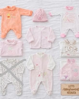 Abbigliamento Lotto neonata 1-3 mesi