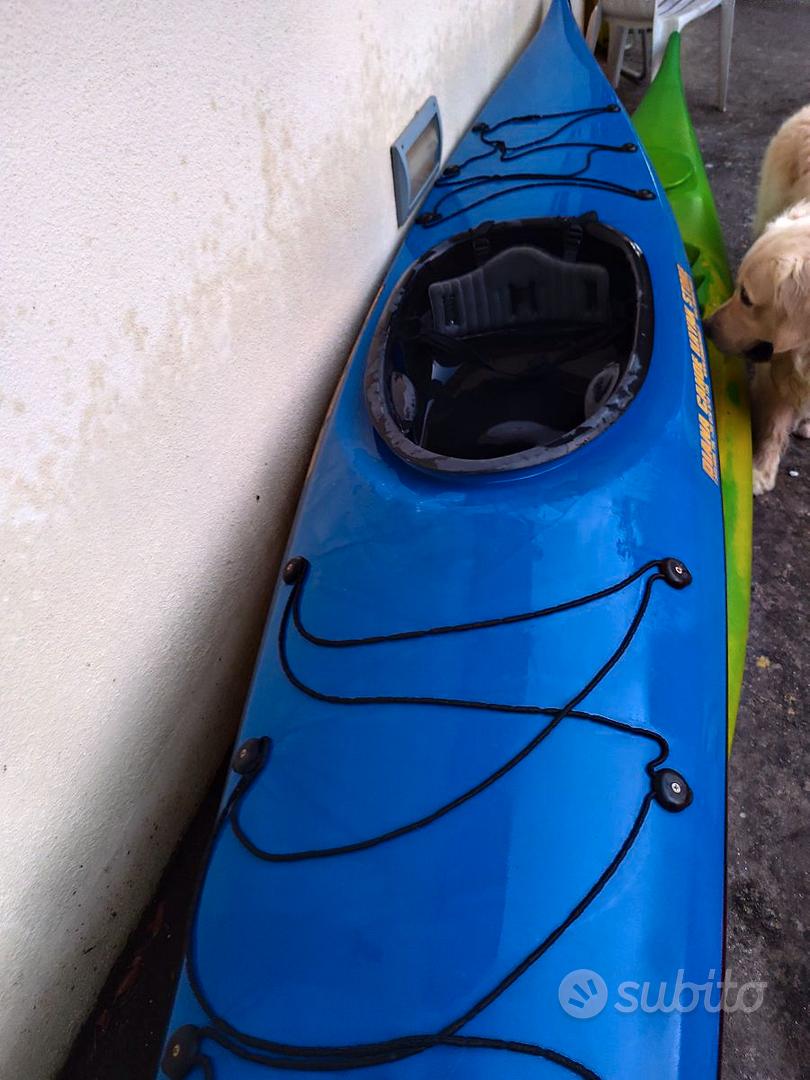 Kayak da mare canoa vetroresina