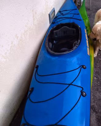 Kayak da mare canoa vetroresina