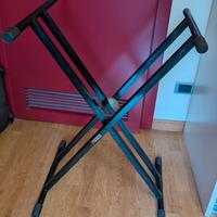 SUPPORTO A DOPPIO TELAIO PER TASTIERA  PROEL EL250