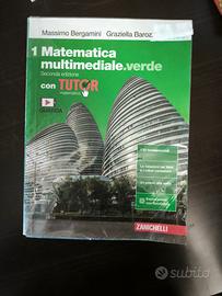 matematica multimediale verde 1 ISBN 9788808353160