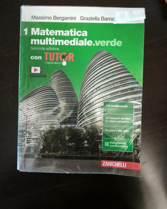 matematica multimediale verde 1 ISBN 9788808353160