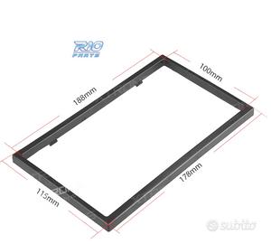 TELAI 2 DIN PER AUTORADIO XTRONS 115X188MM