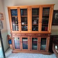libreria in legno massello 