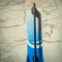 Porta asciugamani nero stelvio di gedy 60 cm