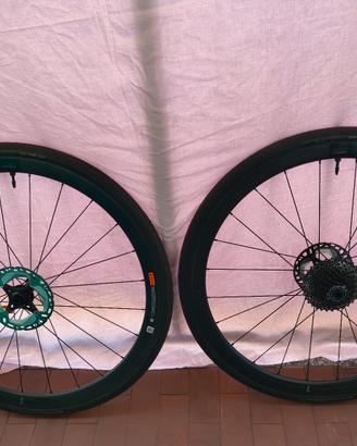 Cerchi Giant alto profilo  carbonio complete 