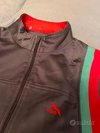 Giacca Tuta Vintage PUMA Anni 80/90 Taglia L/xl