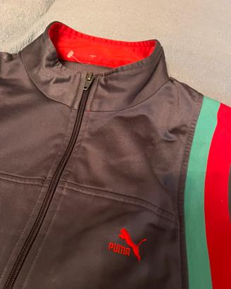 Giacca Tuta Vintage PUMA Anni 80/90 Taglia L/xl