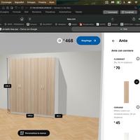 Armadio Ikea Pax 2 moduli