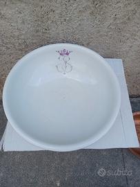 bacinella in ceramica vintage 