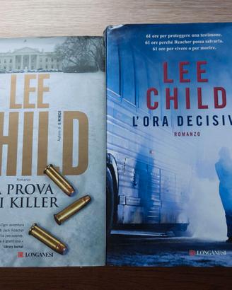 LEE CHILD - LOTTO 2 LIBRI SERIE JACK REACHER