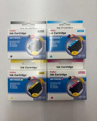 Kit 4 Cartucce 502XL Compatibili Epson