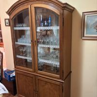 Vetrina vintage legno