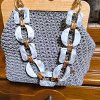 borsa all' uncinetto 