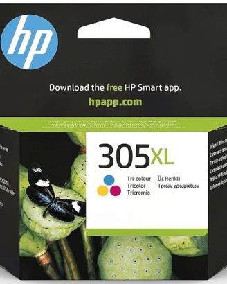 HP 305XL Tricromia, Cartuccia Inchiostro Originale