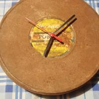 orologi pizze cinematografiche latta ORIGINALI