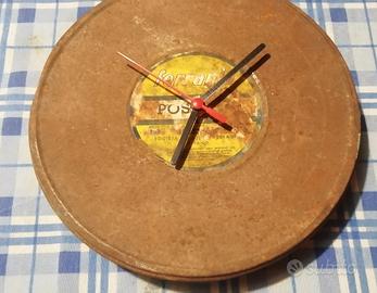 orologi pizze cinematografiche latta ORIGINALI