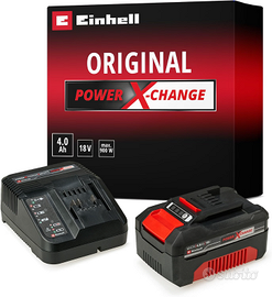 Batteria Einhell 18V 4Ah PXC + Caricatore | Kit
