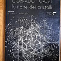 Libro d’arte CORRADO CAGLI La notte dei cristalli
