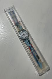 Vintage 2007 Swatch GS133 Soccer Fan Watch