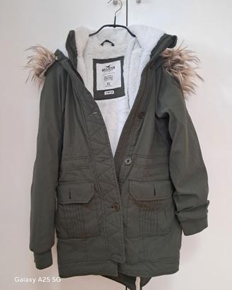 giaccone Parka Hollister con cappuccio