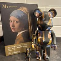 Medicom Bearbrick (Girl with a Pearl Earring) Set