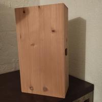 Cassette di legno per custodia bottiglie