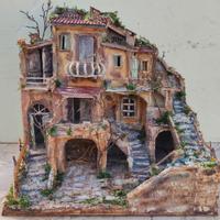 Presepe Napoletano San Gregorio Armeno con luci 5