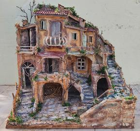 Presepe Napoletano San Gregorio Armeno con luci 5