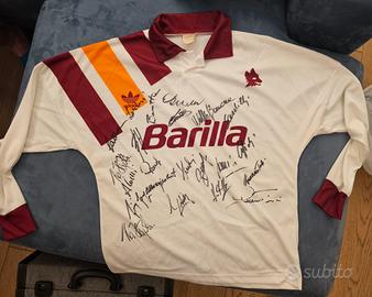 maglia roma 1993 1994 autografata