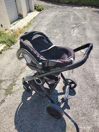 ovetto, ruote e base per auto isofix, gratis