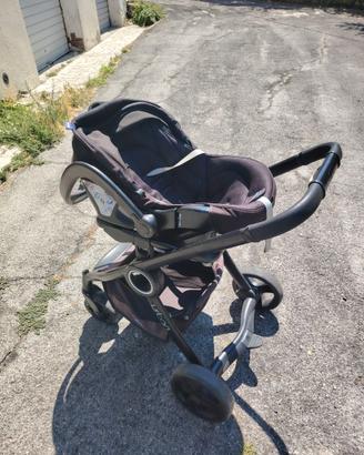 ovetto, ruote e base per auto isofix, gratis