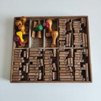 Francia Cassetto Legno 115 Timbri Anni 60 Vari Com