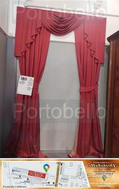 Codice: 252253 COPPIA TENDE CON MANTOVANA COLORE