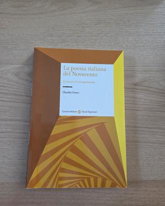 La poesia italiana del Novecento