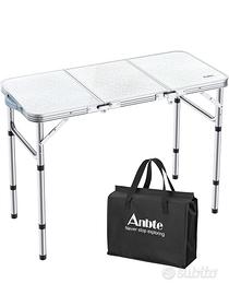 Tavolino ultra pieghevole da campeggio