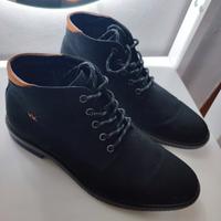 Stivale allacciato Uomo Nero Scarpe casual 43