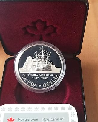 1987 Royal Canadian $ silver Proof