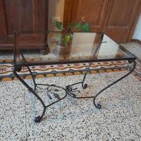 Tavolino in ferro battuto