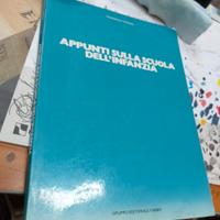 Appunti Sulla Scuola Dell'infanzia  Gruppo Editori