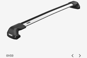 Thule Barre Portatutto Wingbar Edge  BMW Mercedes