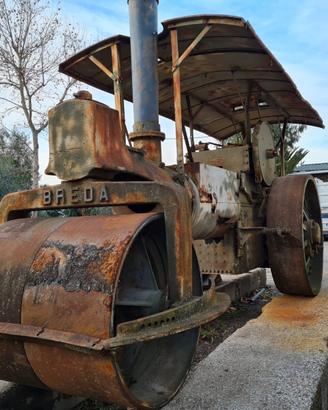 Rullo Compressore Breda a vapore