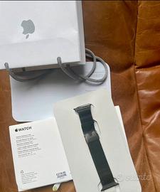 AppleWatch Titanium Milanese Loop S