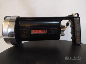 Torcia subacquea vintage Superpila 