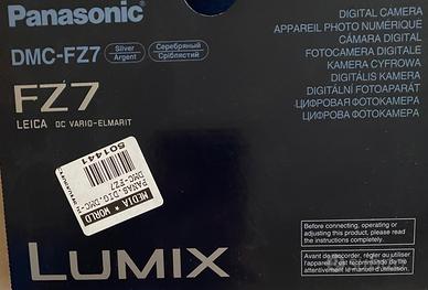 Panasonic Lumix DMC-FZ7 - Kit Completo Funzionante