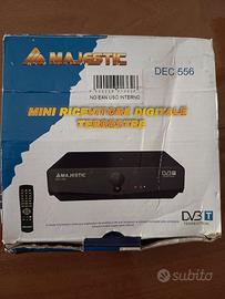 Decoder digitale terrestre Majestic DEC 556 DVB-T