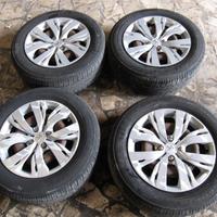 Peugeot 208 Gomme e Cerchi In Ferro 185/65/15