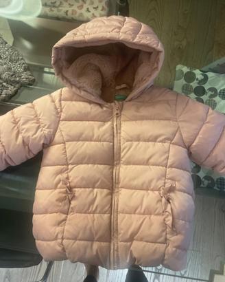 Piumino benetton bambina 18-24
