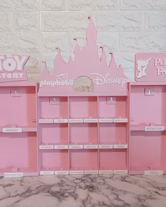Espositore Uovo Kinder Disney Playmobil 2026 Rosa 