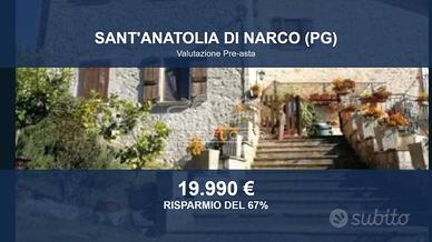 Immobile in asta di 94 m² a Sant'Anatolia di Narco